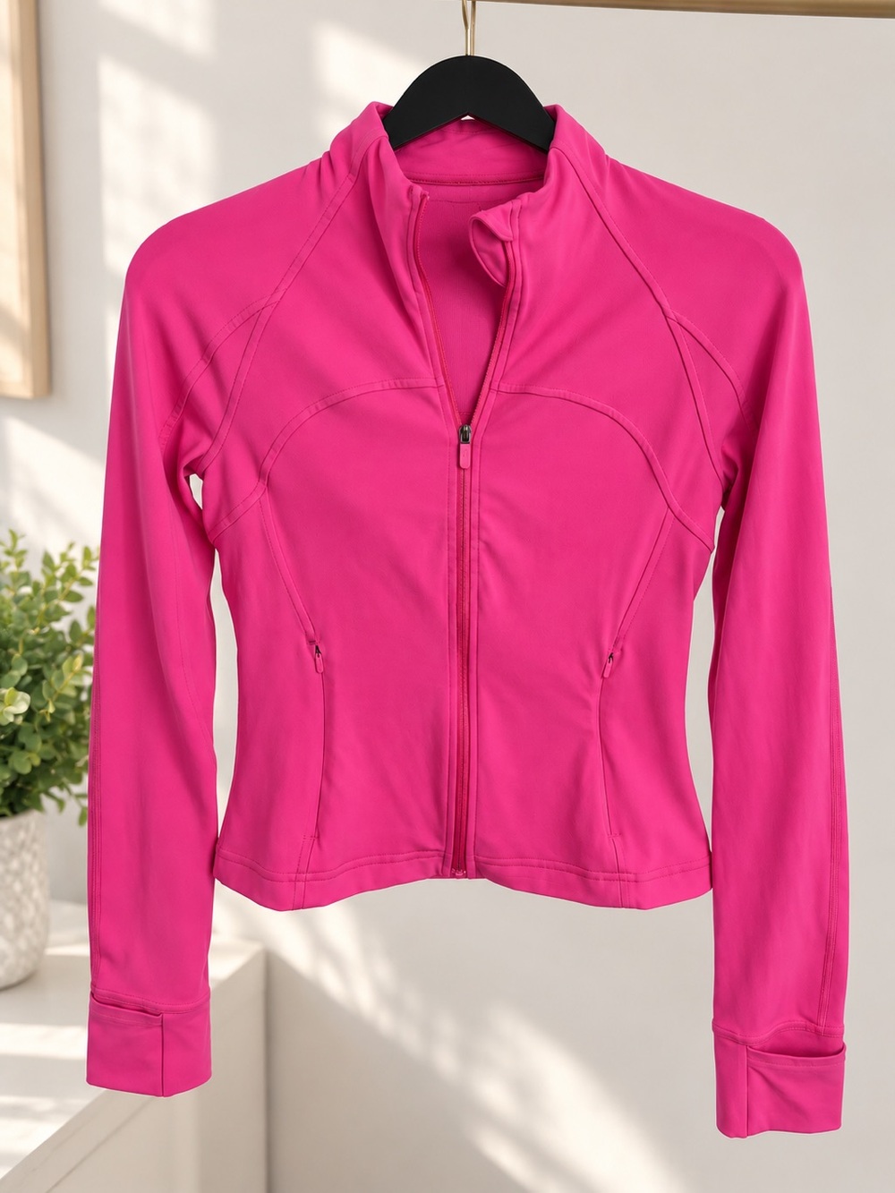 Lululemon Nulu Cropped Define Jacket Sonic Pink Size 6